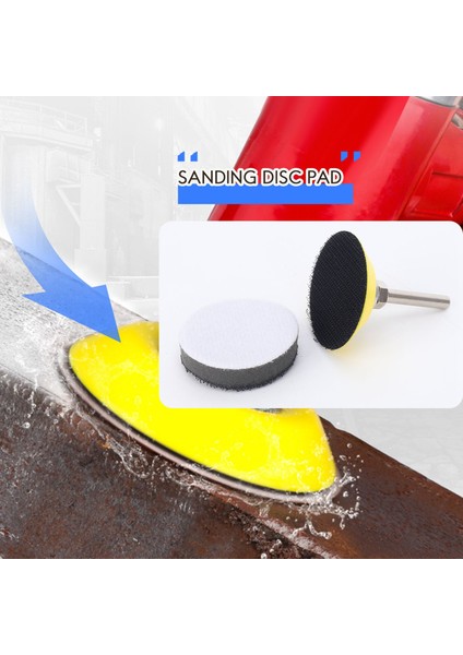 130 Adet Zımpara Diski Pedi 2 Inç Zımpara Diskleri Ped Kiti Matkap Öğütücü Döner Aletler ile Zımpara Pedi ve Mil (Yurt Dışından) fırsatları