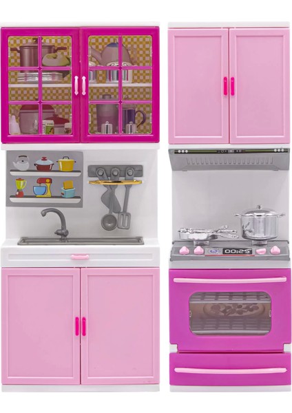 Nessiworld My Modern Kitchen Lavabolu Fırınlı 2'li Set