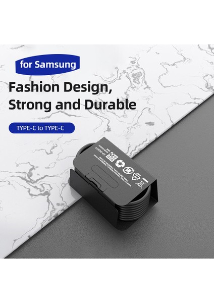 5A Samsung Pd USB Kablosu 45W Tip C - Tip C Süper Hızlı Şarj Kablosu Kabel Galaxy S22 Ultra 5g S20 Not 20 10 A50 Şarj Kablosu (Yurt Dışından) fiyatları