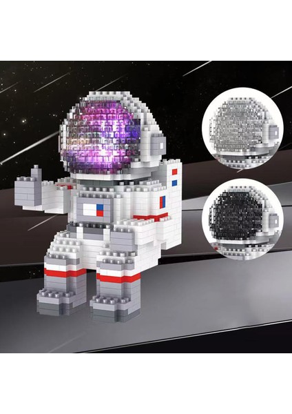 Childrenworld Çapaksız Montaj Oyuncak Astronot Yapı Tuğlaları Model Oyuncak (Yurt Dışından)