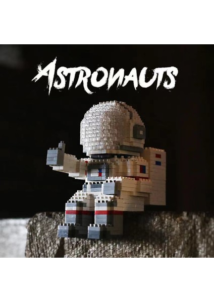 Childrenworld Çapaksız Montaj Oyuncak Astronot Yapı Tuğlaları Model Oyuncak (Yurt Dışından)