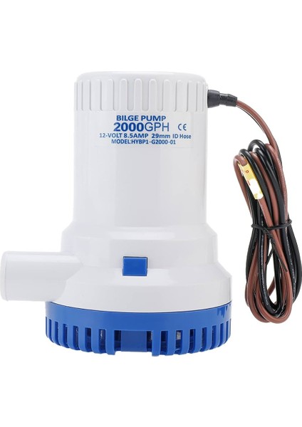 12 Volt 2000 Gph Sintine Pompası