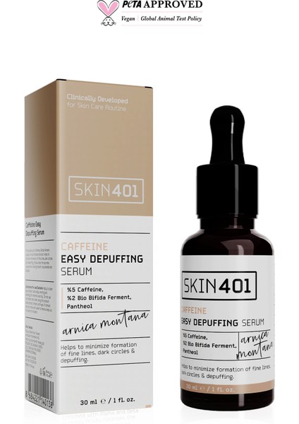 Skın401 5 Kafein Göz Altı Serum 30ml