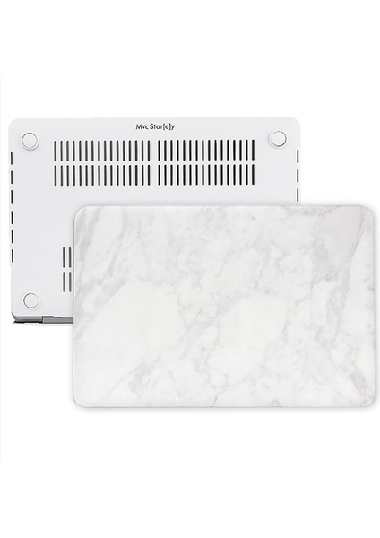 Macbook Pro Kılıf 15 inç Marble A1286 (Eski Ethernet Girişli Model 2008-2012) ile Uyumlu