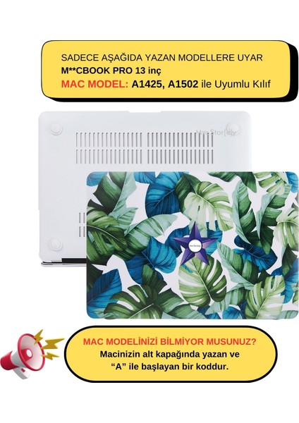Macbook Pro Kılıf 13 inç Flower03 (Eski HDMI'lı Model 2012-2015) A1425 A1502 ile Uyumlu fiyatları