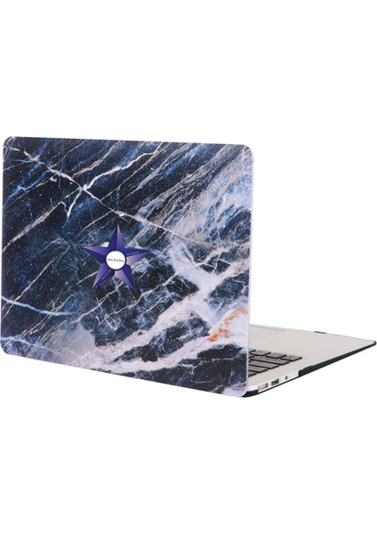 Macbook Pro Kılıf 13 inç Mermer06 (Eski HDMI'lı Model 2012-2015) A1425 A1502 ile Uyumlu