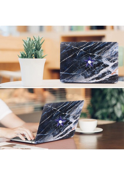 Macbook Pro Kılıf 13 inç Mermer06 (Eski HDMI'lı Model 2012-2015) A1425 A1502 ile Uyumlu