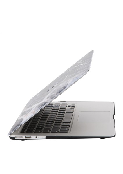 Macbook Pro Kılıf 13 inç Mermer06 (Eski HDMI'lı Model 2012-2015) A1425 A1502 ile Uyumlu