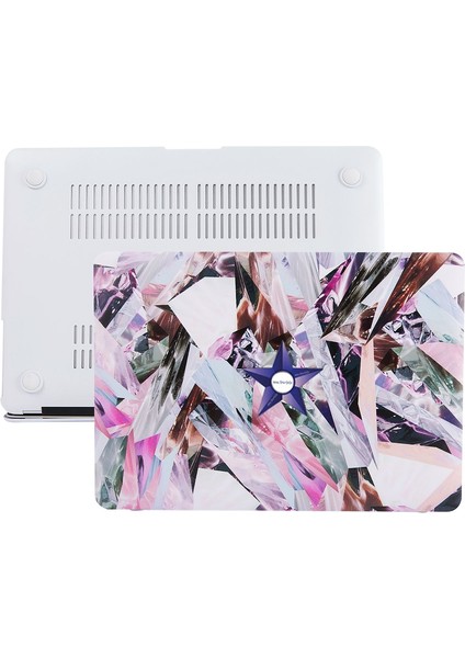 Macbook Pro Kılıf 13 inç Mermer06 (Eski HDMI'lı Model 2012-2015) A1425 A1502 ile Uyumlu