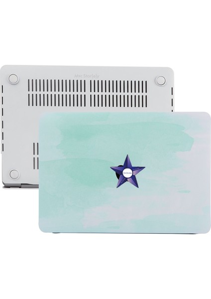 Macbook Air Kılıf 13 inç Paint02 (Eski USB'li Model 2010-2017) A1369 A1466 ile Uyumlu