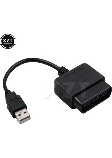 1 Adet Siyah Ps2 Için Ps3 Pc Video Oyunu Aksesuarı USB Adaptörü Dönüştürücü Kablosu Oyun Denetleyicisi Için Yüksek Hızlı (Yurt Dışından) modelleri