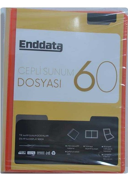 Ön Cepli Sunum Dosyası 60’lı Turuncu 1260-18