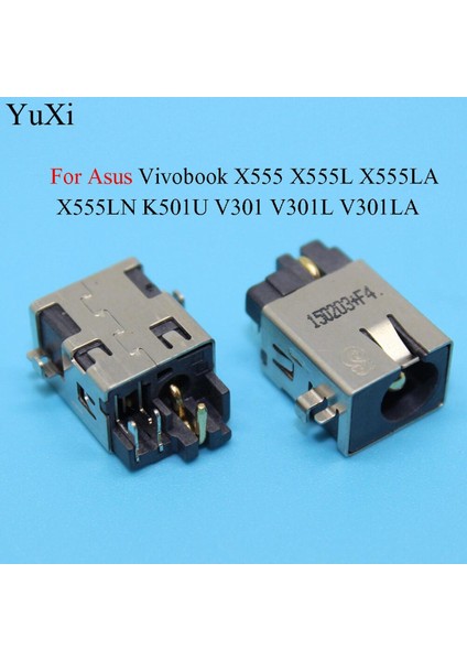 Yuxi Yeni Dizüstü Dc Jakı Güç Soketi Şarj Konektörü Bağlantı Noktası Asus Vivobook X555 X555L X555LA X555LN K501U V301 V301L V301LA (Yurt Dışından)