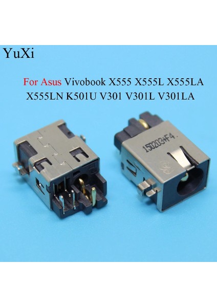Yuxi Yeni Dizüstü Dc Jakı Güç Soketi Şarj Konektörü Bağlantı Noktası Asus Vivobook X555 X555L X555LA X555LN K501U V301 V301L V301LA (Yurt Dışından) fırsatları