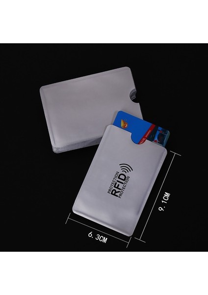 Anti Rfid Cüzdan Engelleme Okuyucu Kilidi Banka Kartı Tutucu Kimlik Banka Kartı Durumda Koruma Metal Kredi Nfc Tutucu Alüminyum (Yurt Dışından) indirimleri