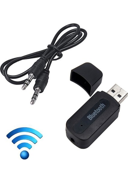 Kablosuz Bluetooth Adaptörü Amp USB Dongle iPhone Android Cep Telefonu Bilgisayar Pc Araba Hoparlör 3.5mm Müzik Stereo Alıcısı (Yurt Dışından) fiyatları