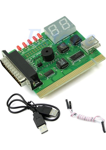 Pratik USB Pcı Pc Dizüstü Dizüstü Bilgisayar Analizörü Anakart Teşhis Posta Kartı (Yurt Dışından)