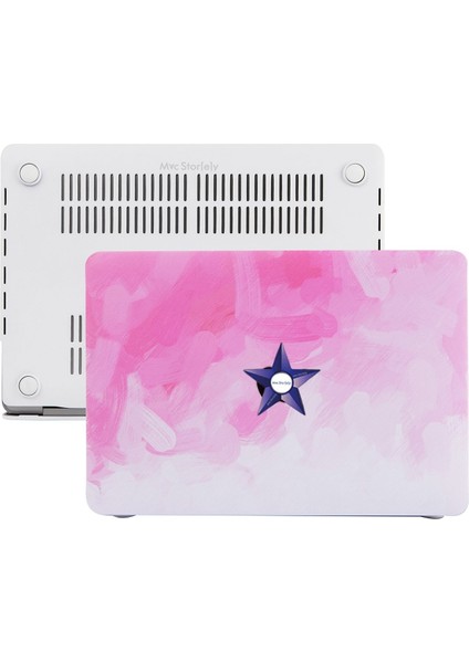 Macbook Air Kılıf 13 inç Paint02 (Eski USB'li Model 2010-2017) A1369 A1466 ile Uyumlu