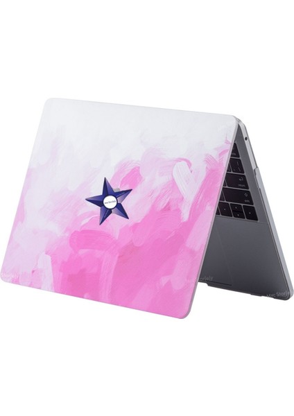 Macbook Air Kılıf 13 inç Paint02 (Eski USB'li Model 2010-2017) A1369 A1466 ile Uyumlu