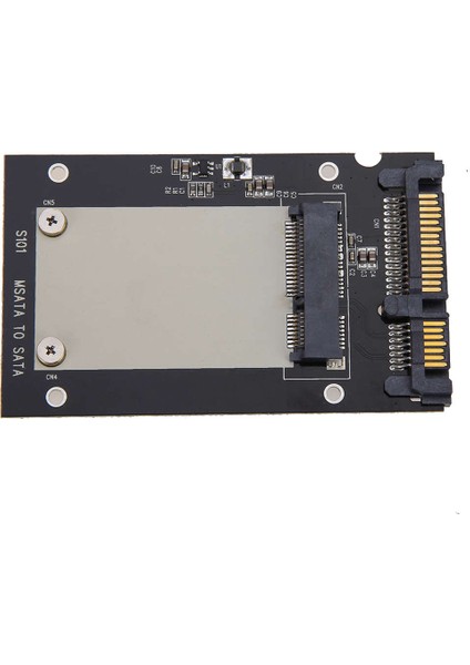 Yeni 50MM Küçük Kurulu Msata SSD 2.5 Inç Sata Sürücü Dönüştürücü Adaptör Msata Adaptörü WINDOWS2000/XP/7/8/10 Vista Linux Mac Için (Yurt Dışından)