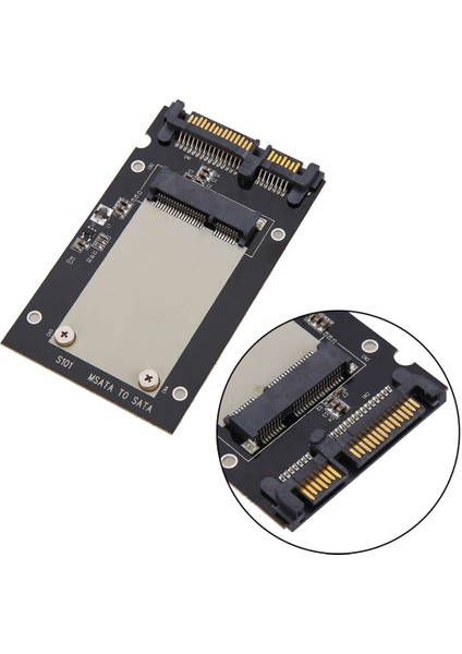 Yeni 50MM Küçük Kurulu Msata SSD 2.5 Inç Sata Sürücü Dönüştürücü Adaptör Msata Adaptörü WINDOWS2000/XP/7/8/10 Vista Linux Mac Için (Yurt Dışından)