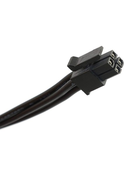 4 Adet Mını 4pin 2 Sata Besleme Kablosu Lenovo Anakart Mini 4pin Çift Sata SSD Besleme Kablosu 45 cm (Yurt Dışından)