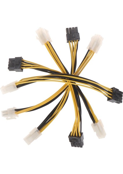 5 Adet Atx 4 Pin Erkek 8 Pin Dişi Eps Güç Kablosu Adaptörü Cpu Güç Konektörü (Yurt Dışından) fiyatları