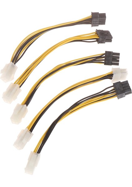 5 Adet Atx 4 Pin Erkek 8 Pin Dişi Eps Güç Kablosu Adaptörü Cpu Güç Konektörü (Yurt Dışından) fırsatları