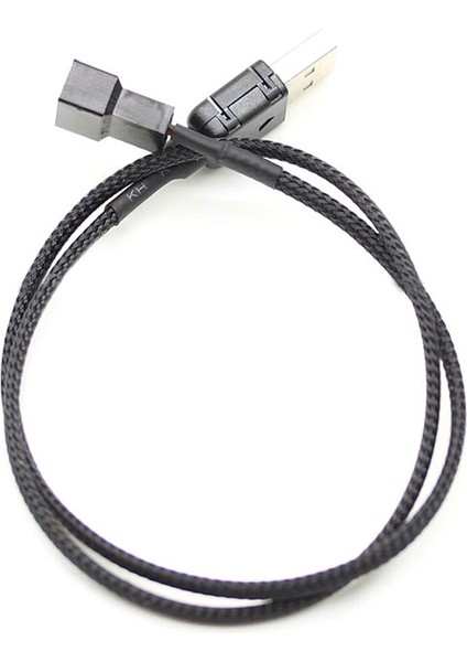 3-Pin 3pin /4-Pin 4pin Adaptör Kablosu 5V Jettıng Yeni 50CM USB A Erkekten Fan'a (Yurt Dışından) fiyatları