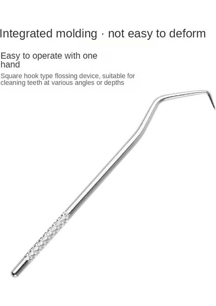 Kahverengi Tarzı Pratik Ağız Tığ Bakım Aracı Paslanmaz Çelik Kürdan Taşınabilir Diş Taş Sökücü Temizleme Diş Aracı (Yurt Dışından) indirimleri