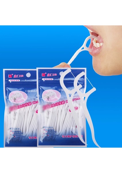 30 Adet Tarzı Ack Dental Floss Flosser Picks Toothpick Teeth Stick Tooth Cleaning Interdental Brush Dental Flok Oral Hygiene Care (Yurt Dışından) fırsatları