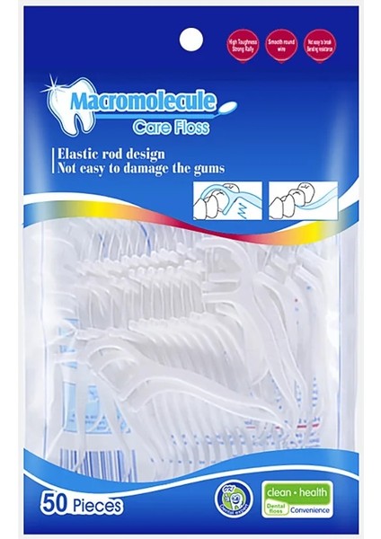 Fildişi Tarzı Pcs Diş Pensesinde Ağız Hijyeni Diş Temiz Diş Ipi Makara Mum Nane Kürdan Pensesinde Diş Pensesinde Diş Bakımı (Yurt Dışından)