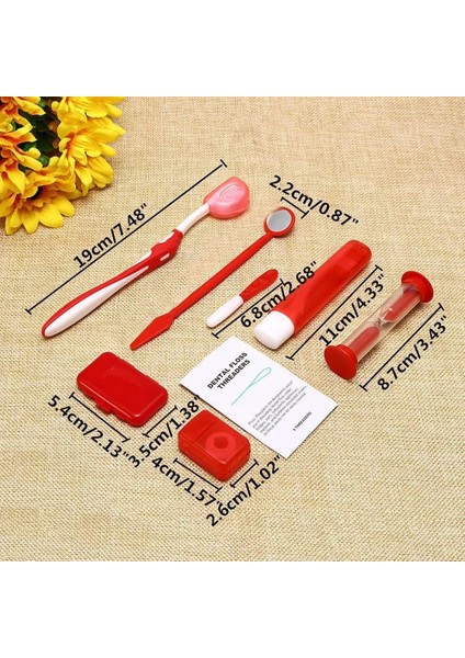 Bir Stil Bakım Kiti Diş Diş Ortodonti Kitleri Beyazlatma Aracı Interdental Kit Suite Floss Brush Bakım Wax Çektirme Diş Fırçası S5Z3 (Yurt Dışından) modelleri