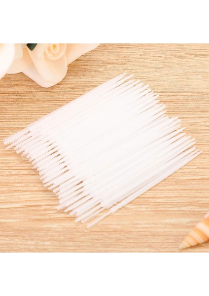 Beyaz Stil Ortable Tek Kullanımlık Plastik Kürdan Diş Temizleme Diş Pensesinde Seyahat Ipi Çubukları Ağız Bakımı Flok Temiz Aletler (Yurt Dışından)