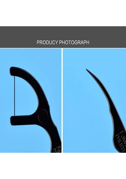 Bambu Kömür Diş Ipi Diş Çubuklar Kürdanlar Interdental Fırça Diş Temiz Diş Ipi Çubuk Kürdan Pensesinde (Yurt Dışından)
