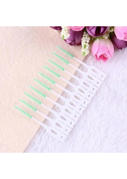 Diş Ipi Fırçaları Diş Dişleri Ağız Bakımı Temiz Yumuşak Arası Diş Ipi Fırçaları Masaj Diş Eti Kürdan (Yurt Dışından) fırsatları