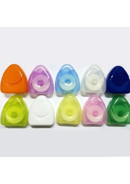 Beyaz Stil 50 M Taşınabilir Mikro Balmumu Nane Lezzet Flosser Interdental Fırça Diş Çubuk Kürdan Flok Temiz Tel Ağız Hijyeni (Yurt Dışından) fırsatları