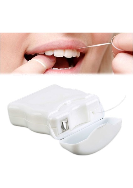 50M Taşınabilir Diş Ipi Ağız Bakımı Diş Temizleyici Kutusu ile Pratik Sağlık Hijyen Malzemeleri Ağız Bakımı Aracı (Yurt Dışından)