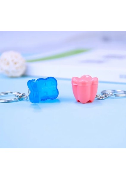 No.1 Tarzı Et Dental Tooth-Shaped Key Chain Milk Tooth Box Small Gifts For Dentist & Dental Clinic (Yurt Dışından) modelleri