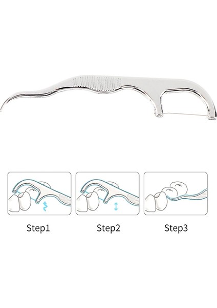 Paslanmaz Çelik Diş Pensesinde Seçtikleri Kürdan Diş Çubuk Diş Temizleme Interdental Fırça Dental Flok Ağız Hijyeni Bakımı (Yurt Dışından) fırsatları