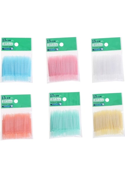 Pembe Tarzı Lot Yumuşak Plastik Çift Başlı Fırça Sopa Flok Kürdan Ağız Bakımı Diş Pensesinde Yeni Diş Bakımı Araçları (Yurt Dışından) fiyatları