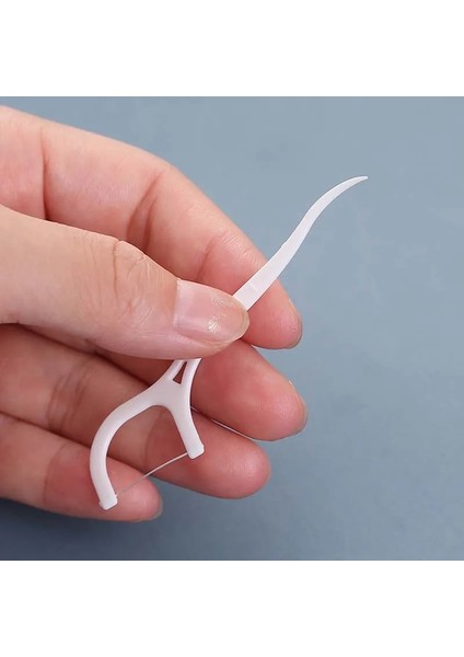 Beyaz Stil Diş Ipi Pensede Seçtikleri Kürdan Diş Çubuğu Diş Temizleme Interdental Fırça Dental Flok Ağız Hijyeni Bakımı (Yurt Dışından) indirimleri