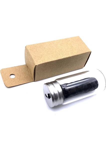 Beyaz Stil Doldurulabilir Cam Tutucu ile Vegan Diş Ipi Naturall Sıfır Atık Bambu Kömür Eko Ağız Bakımı Diş Pensesinde (Yurt Dışından) indirimleri