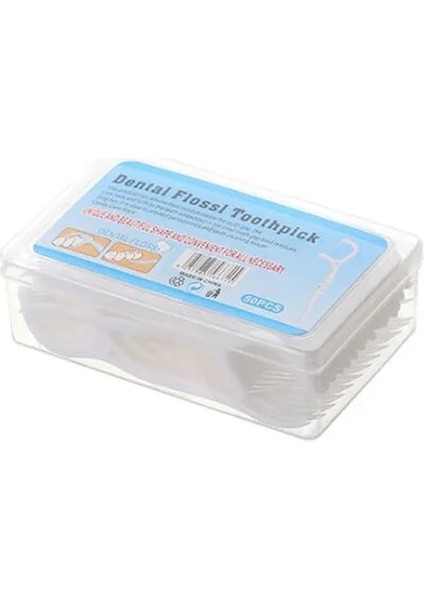 Nude Tarzı Adet Diş Ipi Pensede Seçtikleri Kürdan Diş Çubuğu Diş Temizleme Diş Arası Fırçası Dental Flok Ağız Hijyeni Bakımı (Yurt Dışından)