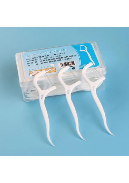 Fildişi Tarzı Pcs Dental Floks Toothpick Dental Flosser Tooth Cleaning Interdental Brush Teeth Stick Oral Hygiene Care (Yurt Dışından) fiyatları
