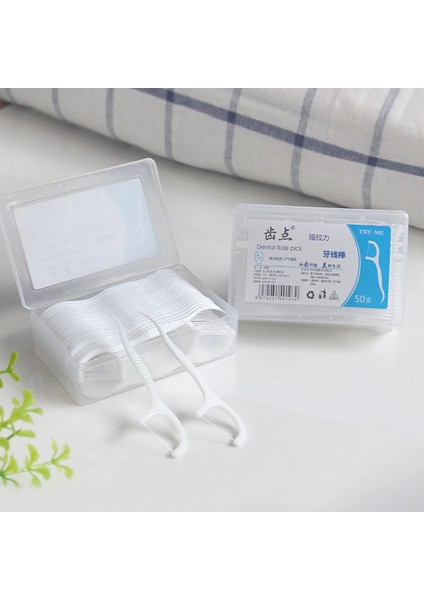 200 Adet Tarzı Diş Ipi Kürdan Monoblok Flosser Diş Hekimliği Aletleri Diş Temizleme Diş Hekimi Malzemeleri Kutuda Ağız Hijyeni (Yurt Dışından)