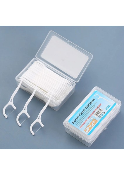 Fildişi Tarzı Pcs Dental Floks Toothpick Dental Flosser Tooth Cleaning Interdental Brush Teeth Stick Oral Hygiene Care (Yurt Dışından) fırsatları