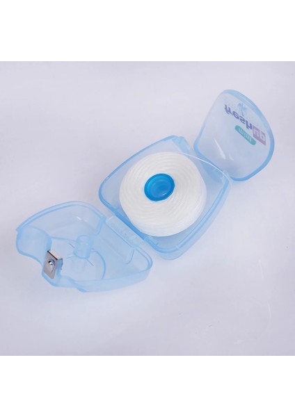 Mavi Stil Taşınabilir 50M Mikro Ağda Ipi Interdental Fırça Diş Çubuğu Kürdan Flok Ağız Hijyeni Temiz Tel (Yurt Dışından) indirimleri