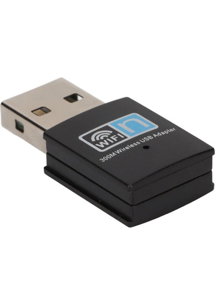 Wifi Adaptörü, USB 2.0 Arayüzü Abs Malzeme Basit Kullanım Kablosuz Ağ Adaptörü Ev Için Seyahat Için Bilgisayar Için ZR628