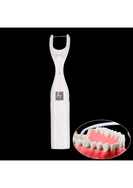M Ultra Ince Düz Tel Yeniden Kullanılabilir Diş Ipi Tutucu Giftbox Interdental Temizleyici Mikro Ağda Nane Diş Pensesinde (Yurt Dışından)